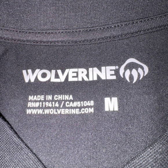 Wolverine NWT Men’s Size M Black Camo Claw Casual Graphic Short Sleeve Tee Shirt - Picture 5 of 6